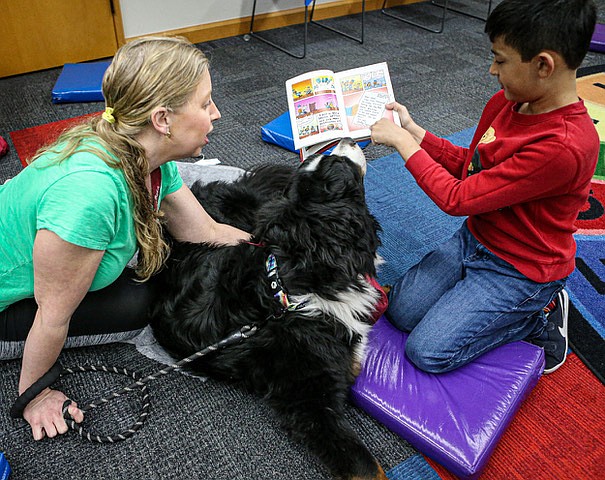Cooper Reading With Rover Reading with Rover | Snohomish County Tribune